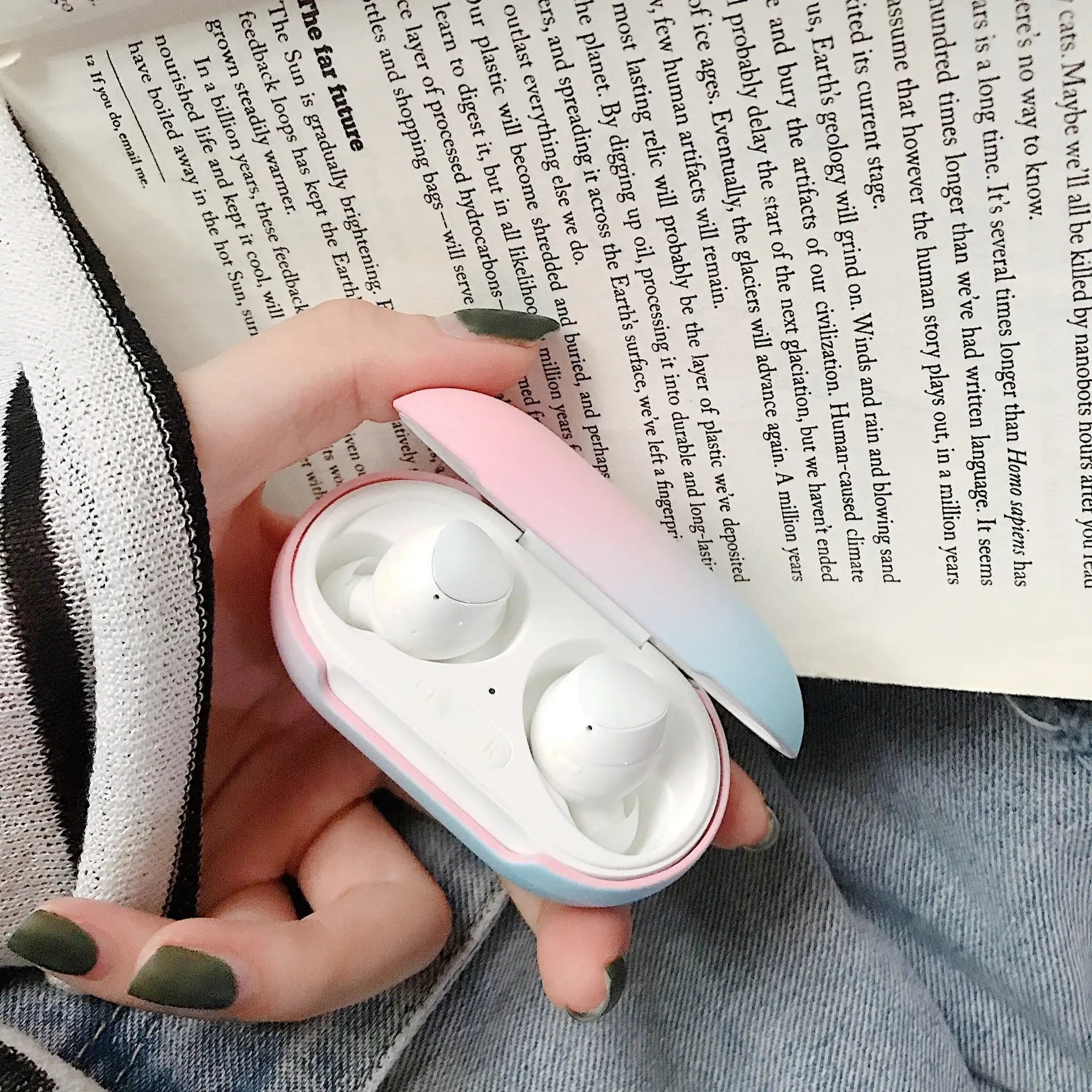 Gradient Samsung Bluetooth Headset Galaxy Buds+ Protective Case - Whispering Desires Shoppe