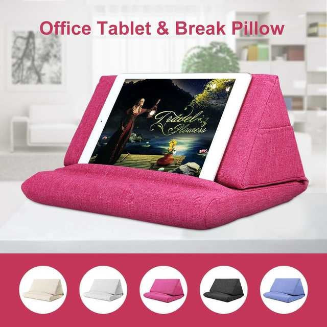 Tablet computer mobile phone support pillow pillow - Whispering Desires Shoppe