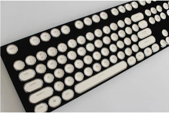 Steampunk Style Typewriter Mechanical Keyboard - Whispering Desires Shoppe