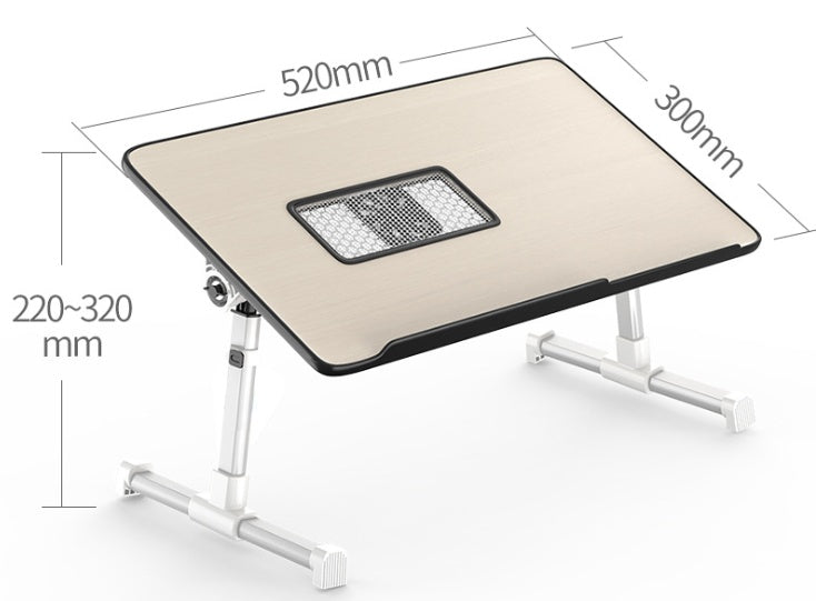 Adjustable Laptop Desk Stand Foldable Notebook Laptop Bed Table Can be Lifted Standing - Whispering Desires Shoppe
