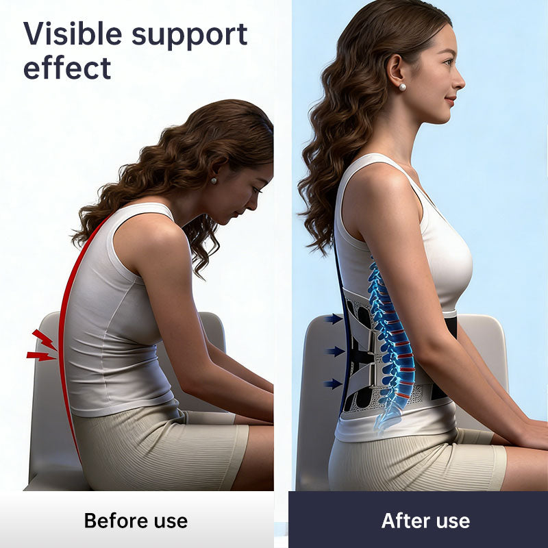 Back Support Belt | Pain Relief for Sciatica & Posture Correction - Whispering Desires Shoppe