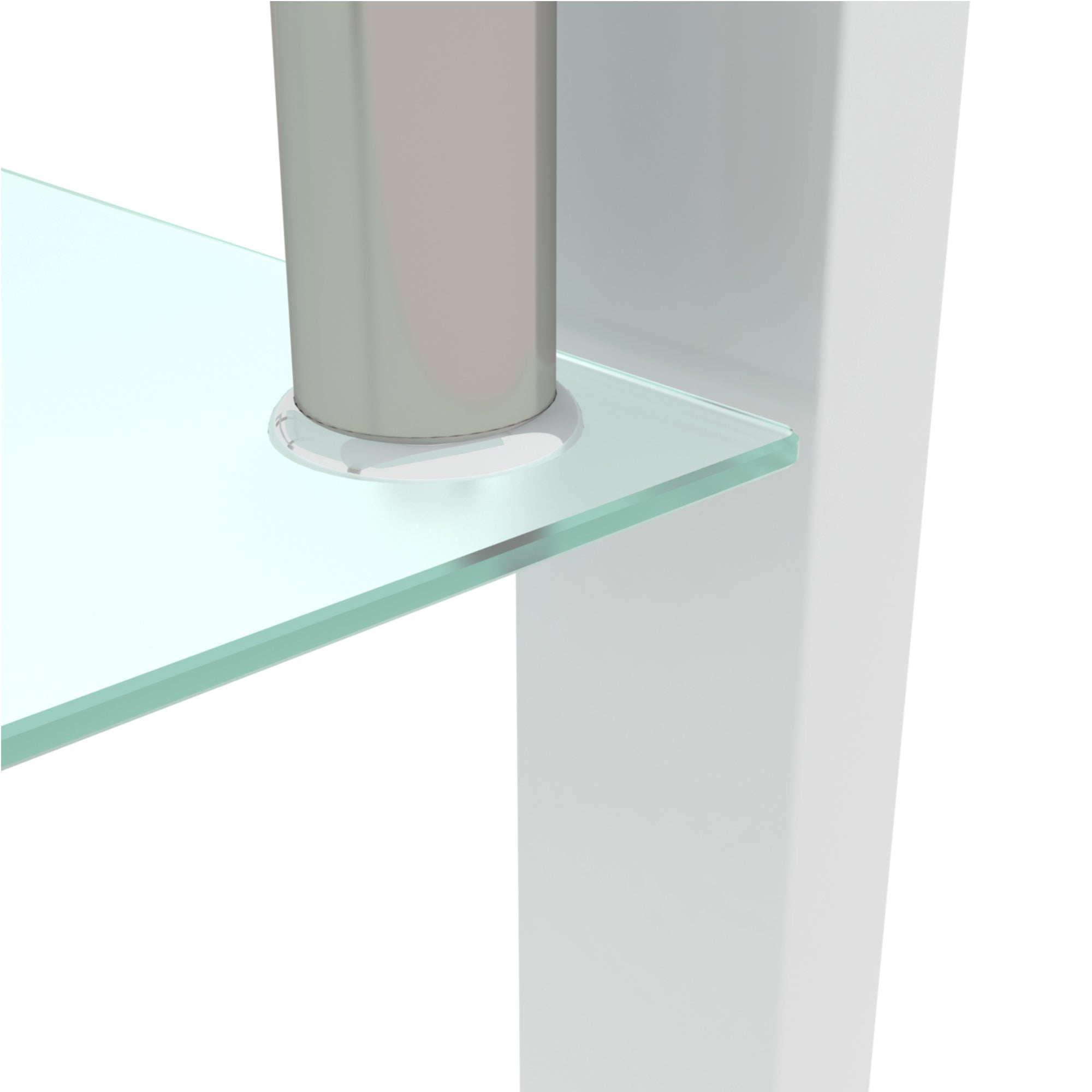 White Coffee Table Clear Coffee Table Modern Side Center Tables for Living Room Living Room Furniture eprolo