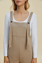 Double Take Full-Size Textured Sleeveless Romper - Whispering Desires Shoppe