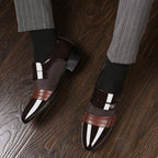 Men's shoes, leather shoes, men's casual shoes, business formal shoes, plus size versatile wedding shoes eprolo