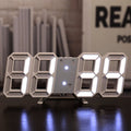 3D LED Digital Alarm Clock with Colorful Display, 12/24 Hour Format for Office, Living Room, Bedroom, Kitchen eprolo