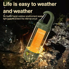 Multi functional outdoor camping light, portable strong light flashlight, rechargeable mini retro camping atmosphere light eprolo
