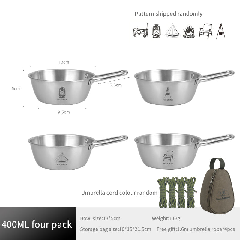 Outdoor Camping Tableware Sherpa Bowl Cookware Set eprolo