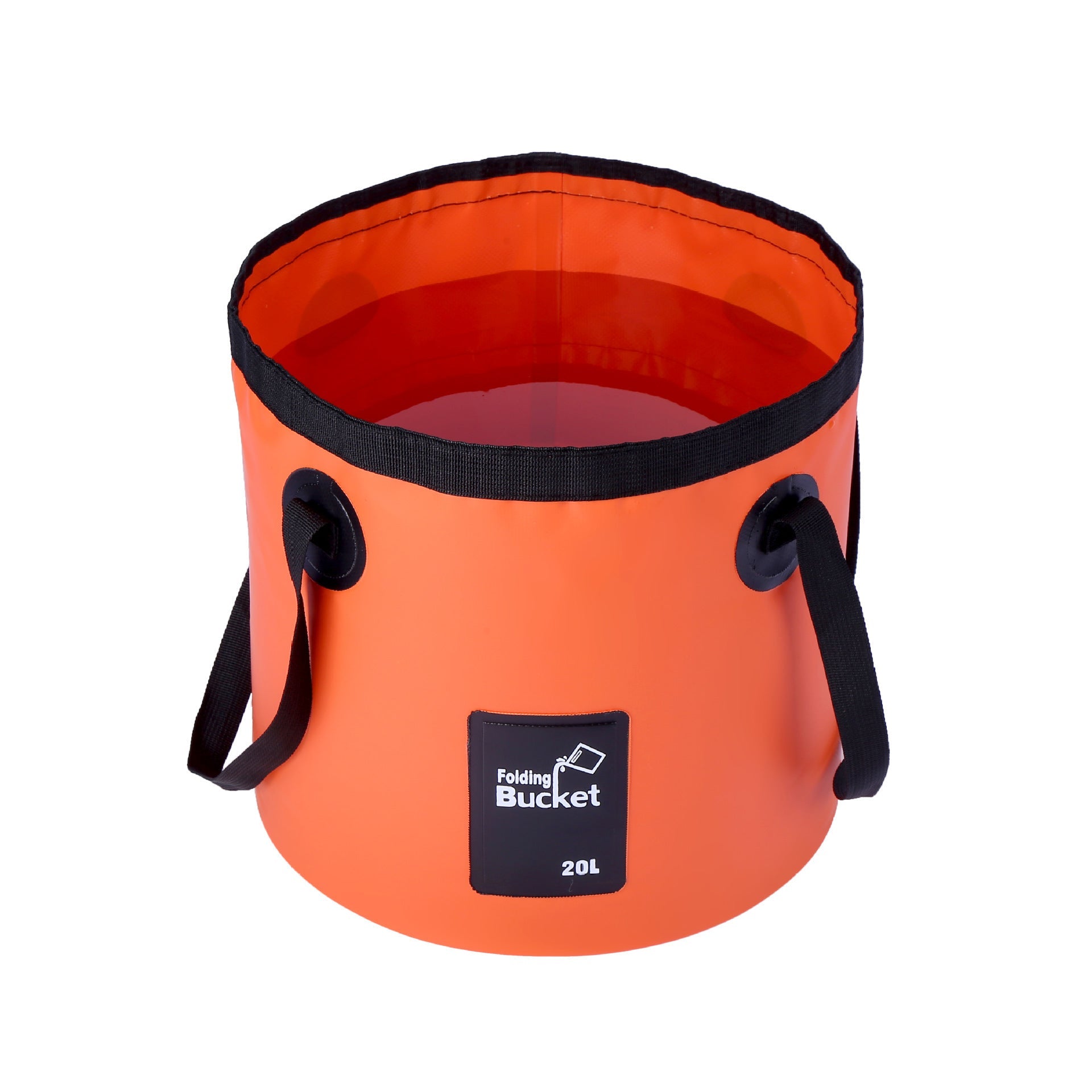 Outdoor Fishing Camping Waterproof Bucket PVC Foldable Water Bucket Bag Car Washing Bucket Portable Camping Water Storage Bag eprolo