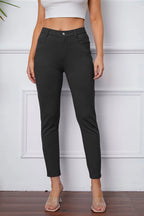 StretchyStitch Pocketed Pants — Basic Bae - Whispering Desires Shoppe