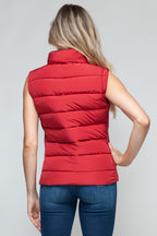 Snobbish Zip-Up Turtleneck Vest — Cozy, Pocketed Layer - Whispering Desires Shoppe