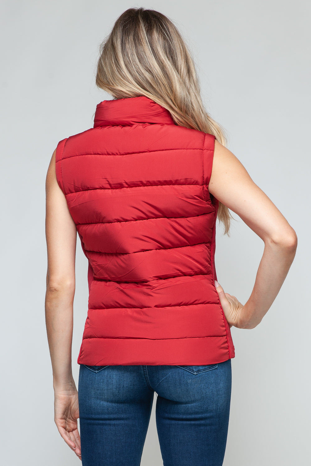 Snobbish Zip-Up Turtleneck Vest — Cozy, Pocketed Layer - Whispering Desires Shoppe