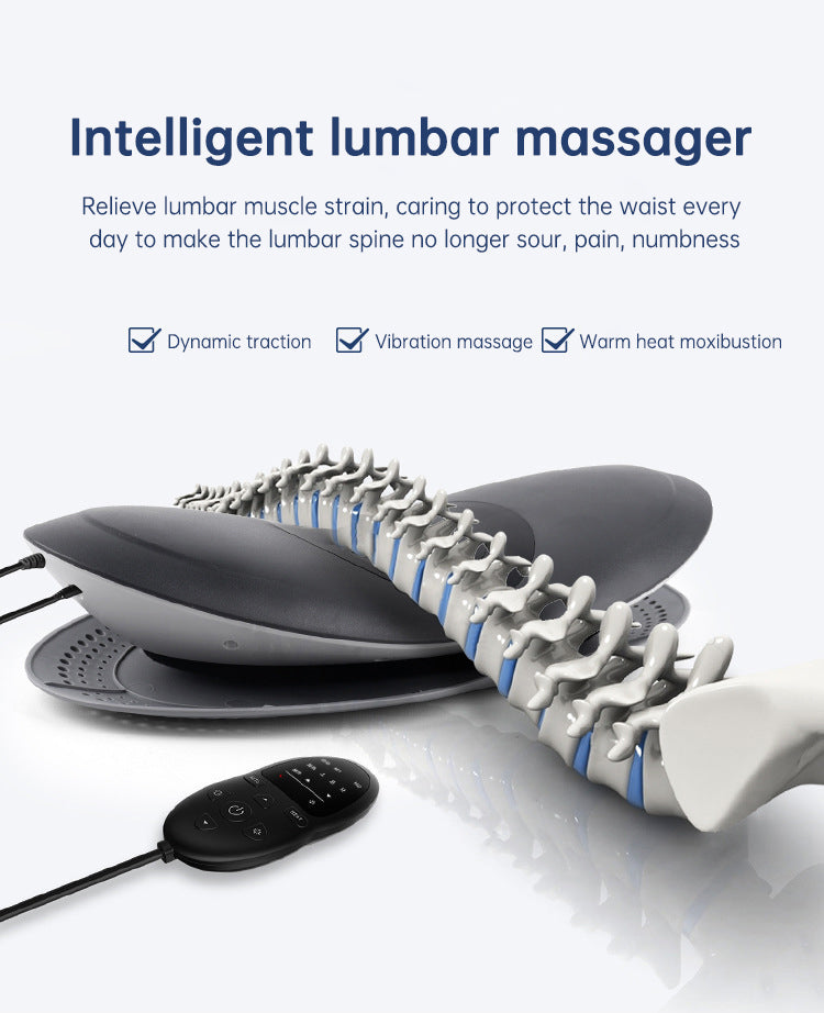 Lumbar Traction Massager | Inflatable Hot Compress Pain Relief - Whispering Desires Shoppe
