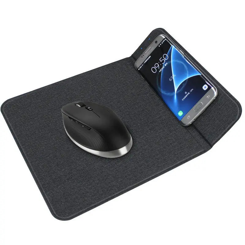 2 In1 Wireless Charging Mouse Pad Charger Holder Non-slip Charging Mouse Pad - Whispering Desires Shoppe