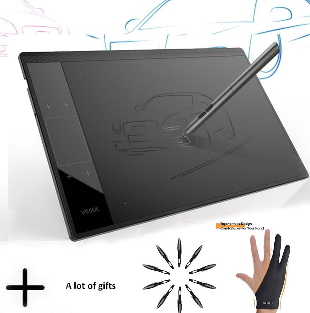 A30 English version digital tablet hand-painted board - Whispering Desires Shoppe
