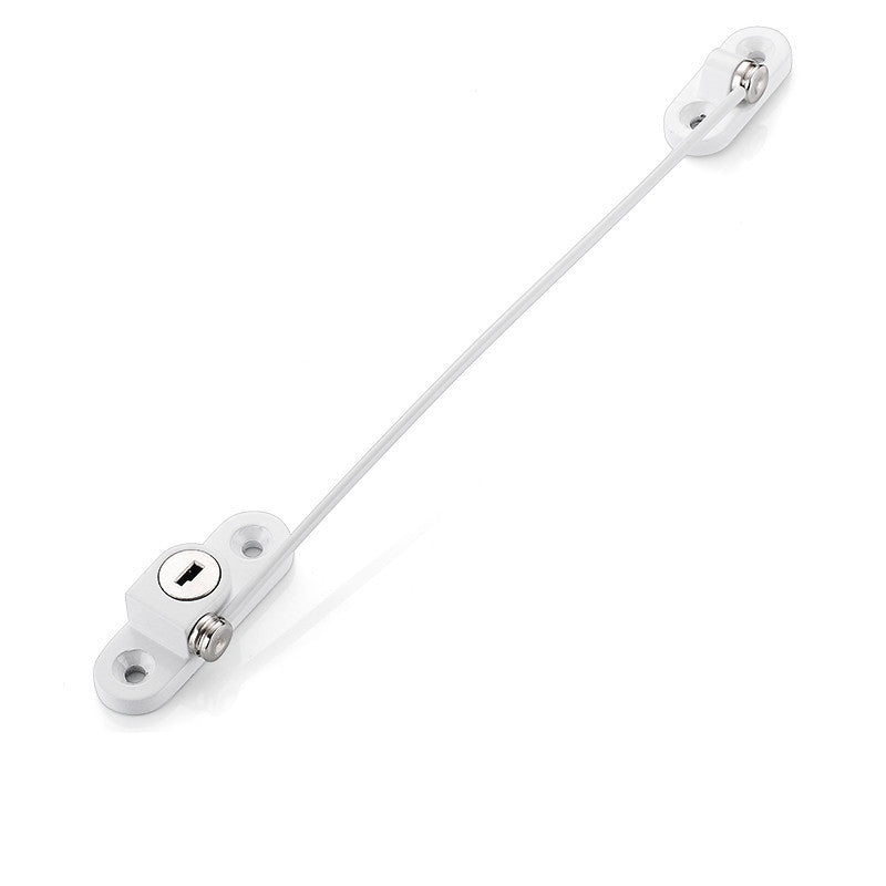 Window Security Chain Lock Window Cable Lock Restrictor Multifunctional Window Lock Door Security Guard for Baby Safety 1Pcs - Whispering Desires Shoppe