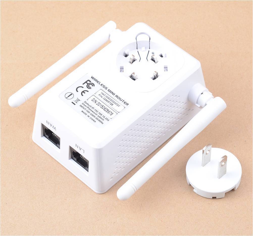 Dual Antenna Dual Network Port WIFI Repeater - Whispering Desires Shoppe