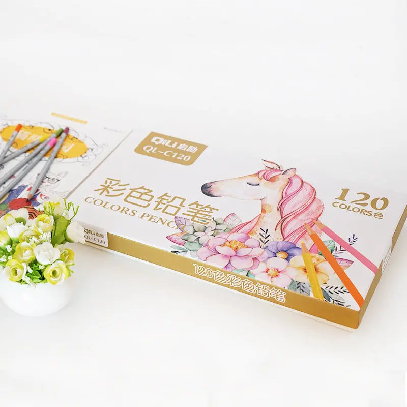 120 color colored pencils - Whispering Desires Shoppe