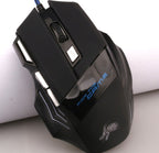 Professional Wired Gaming Mouse 5500DPI Adjustable 7 Buttons - Whispering Desires Shoppe