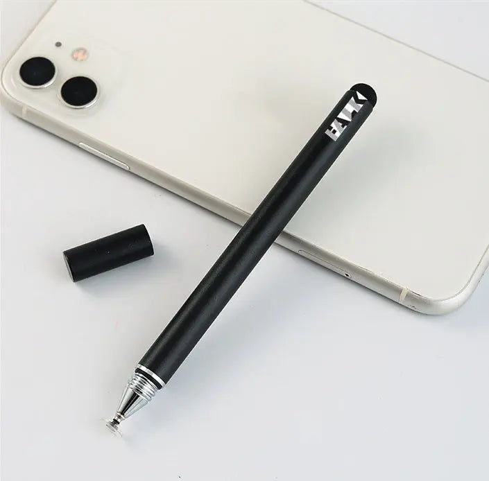 Handwriting Touch Screen Disc Pen With Aluminum Handle - Whispering Desires Shoppe