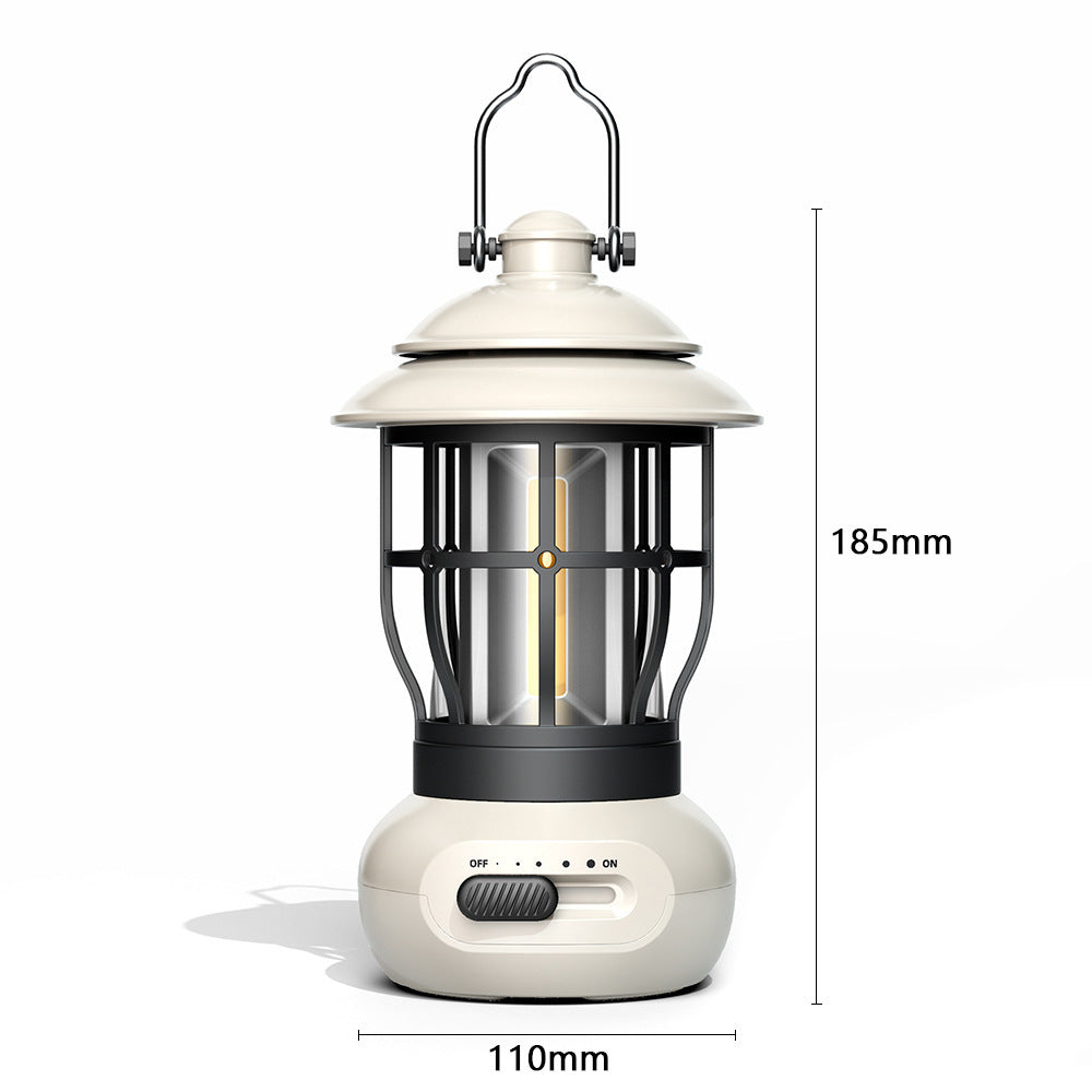 Camping Ligjt Outdoor  Ambience Lighting Camping Light Vintage Horse Light Gift USB Charging Tent Camp Lamp eprolo