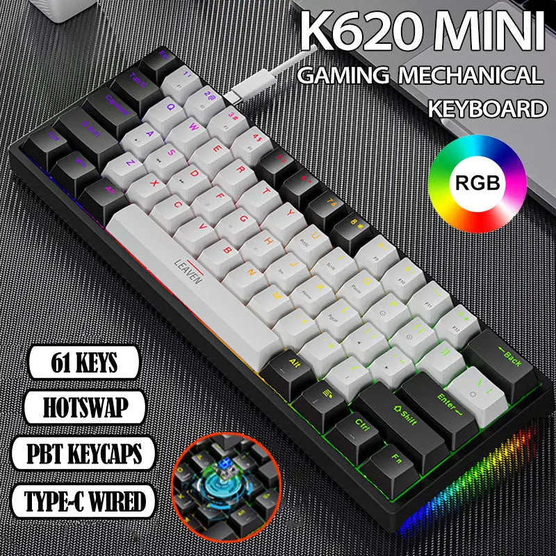 Plastic mechanical keyboard for games - Whispering Desires Shoppe