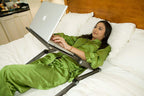 Laptop-Table-Stand Desk Mouse-Pad Notebook Folding Ergonomic-Design Adjustable with - Whispering Desires Shoppe