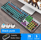Steampunk Game Real Mechanical Keyboard - Whispering Desires Shoppe