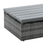 Patio Furniture, Outdoor Furniture, Seasonal PE Wicker Furniture,5 Set Wicker Furniture With Plywood Coffee Table eprolo