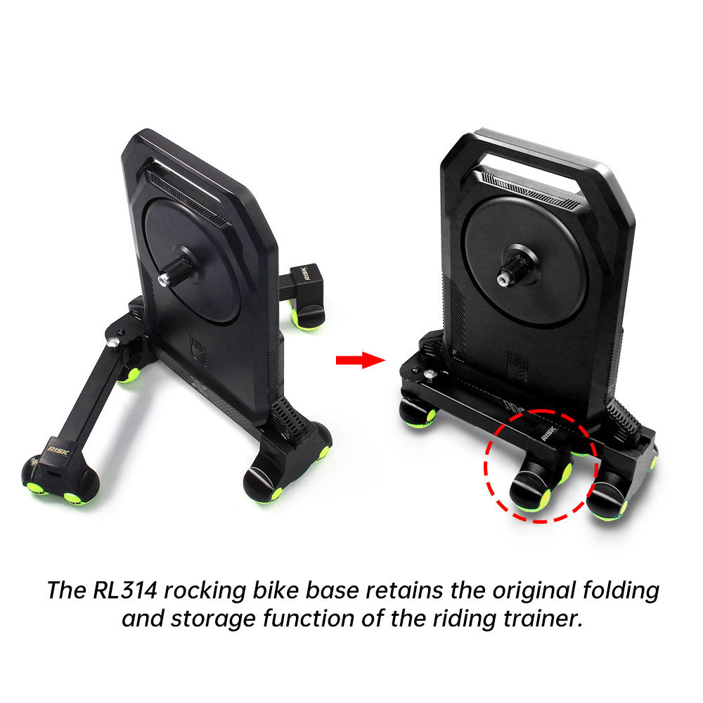 RISK Cycling Bike Damping Pads, Smart Trainer Support Base, Tennis Ball Feet for X2 / X2 MAX / XX PRO. eprolo