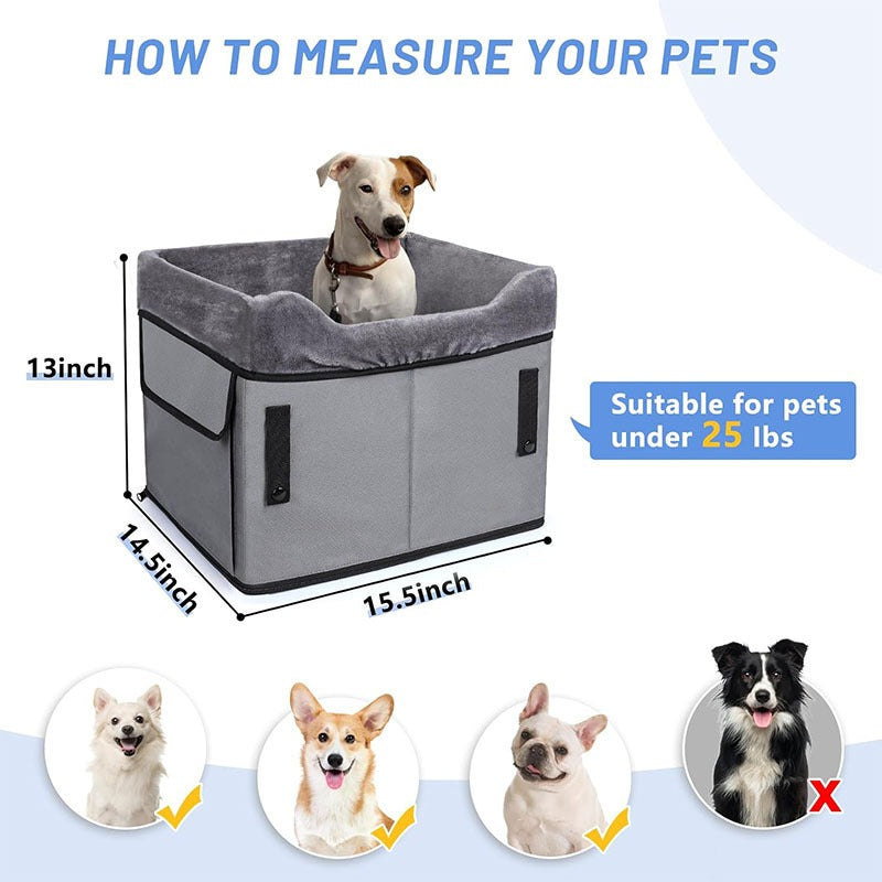 Car pet mats, small dogs, car accessories, dirt proof car seats, portable dog height increasing seats, car dog beds eprolo