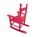 Children's rocking red chair- Indoor or Outdoor -Suitable for kids-Durable Solid Wood eprolo