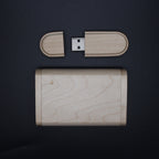 Manufacturers of customized business advertising gifts U disk can be printed logo wooden lettering business anniversary gift - Whispering Desires Shoppe