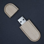 Manufacturers of customized business advertising gifts U disk can be printed logo wooden lettering business anniversary gift - Whispering Desires Shoppe