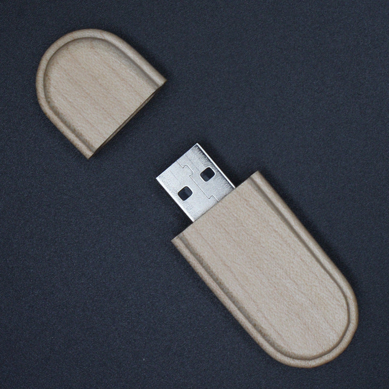 Manufacturers of customized business advertising gifts U disk can be printed logo wooden lettering business anniversary gift - Whispering Desires Shoppe