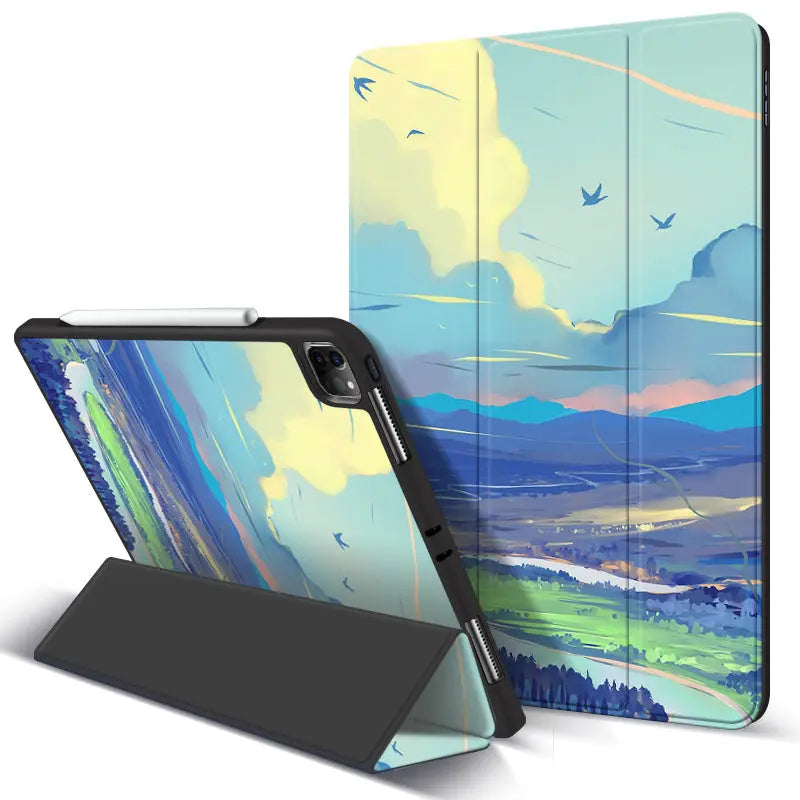 Compatible with Apple, Compatible with Apple , Ipadpro tablet anti-drop protective cover - Whispering Desires Shoppe