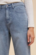 Annie Wear Distressed Raw Hem Jeans - Whispering Desires Shoppe
