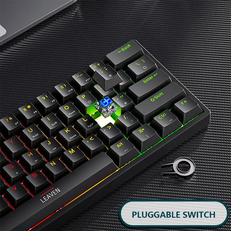 Plastic mechanical keyboard for games - Whispering Desires Shoppe