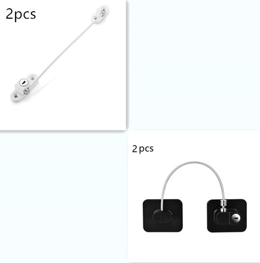 Window Security Chain Lock Window Cable Lock Restrictor Multifunctional Window Lock Door Security Guard for Baby Safety 1Pcs - Whispering Desires Shoppe