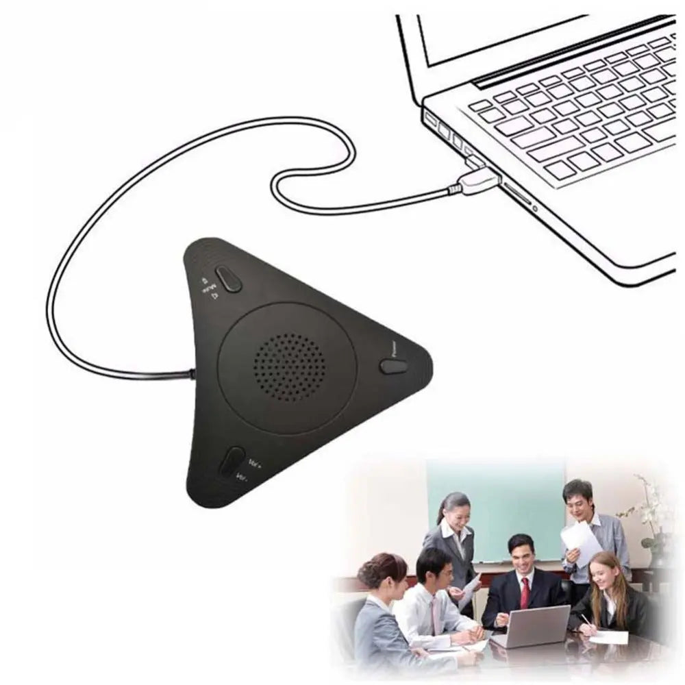 Video Conference Omnidirectional Microphoneconference Microphone Echo Canceller USB Free Drive - Whispering Desires Shoppe