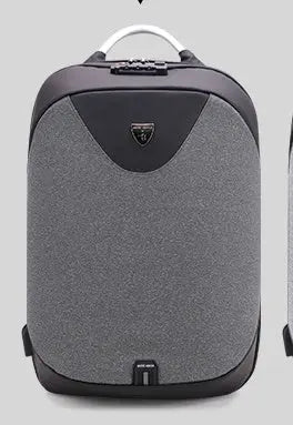 Cross border men's double shoulder bag multi function anti-theft 15.6 inch computer package British bag leisure business bag - Whispering Desires Shoppe