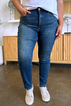 Judy Blue High-Waist Tummy Control Slim Jeans - Whispering Desires Shoppe