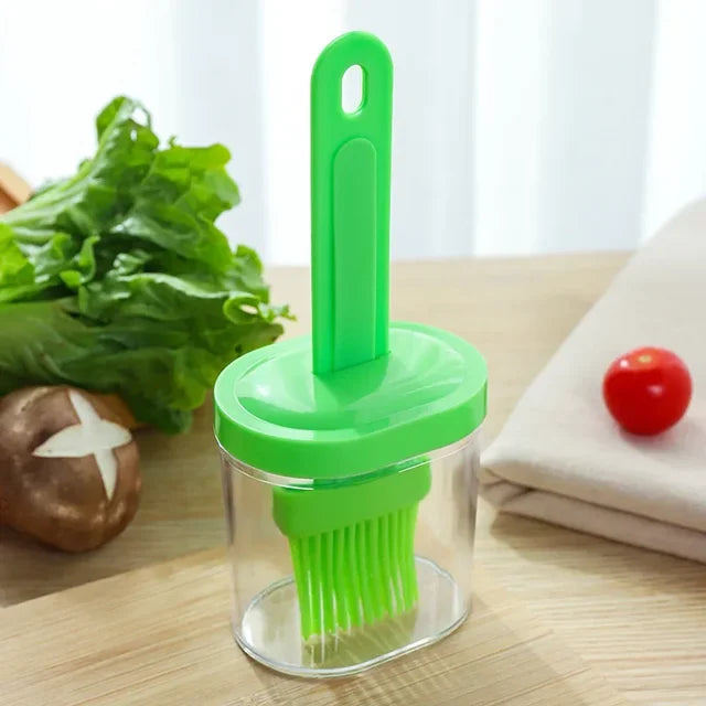 Cookware Bbq Oiler With Brush Kitchen Utensil Kitchen Baking Utensils Barbeque Oil Brush Outdoor Barbecue Cooking Tools Modern eprolo
