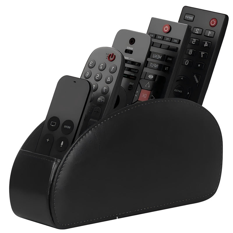 5-Slot Remote Control Holder Box - Desktop Organizer for TV, Media Player, Heater & Game Controllers eprolo