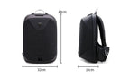 Cross border men's double shoulder bag multi function anti-theft 15.6 inch computer package British bag leisure business bag - Whispering Desires Shoppe