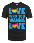 Love Who You Wanna Love Cute Trendy Pansexual Pride Style Whispering Desires Shoppe