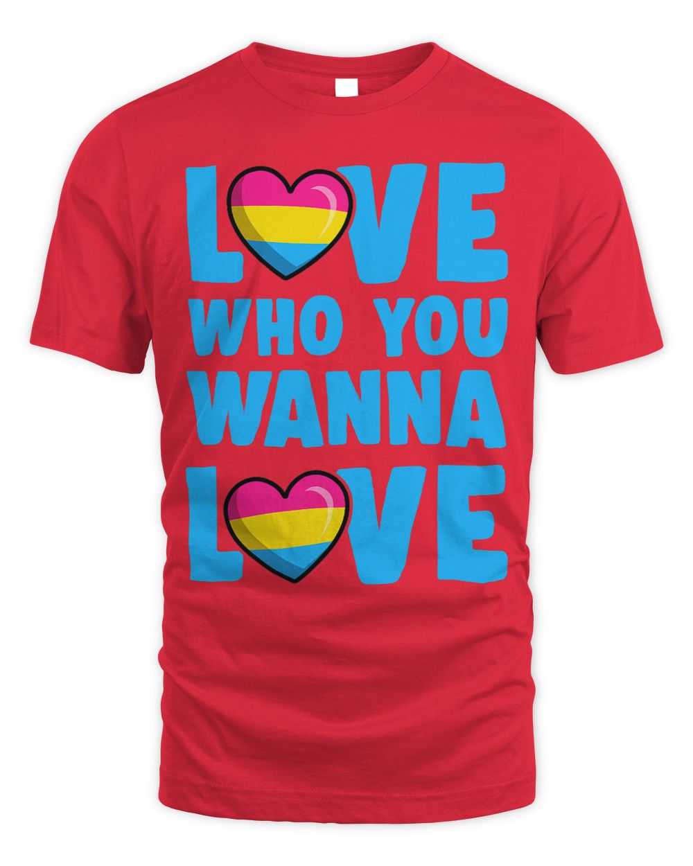 Love Who You Wanna Love Cute Trendy Pansexual Pride Style Whispering Desires Shoppe