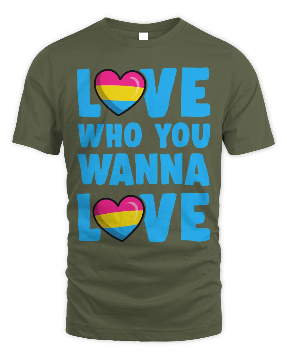 Love Who You Wanna Love Cute Trendy Pansexual Pride Style Whispering Desires Shoppe