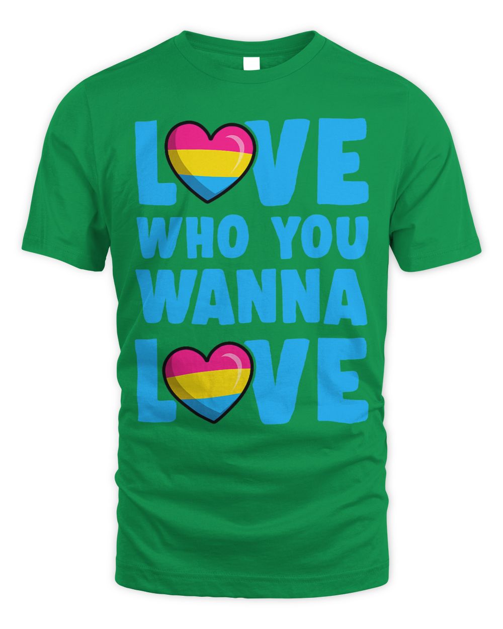 Love Who You Wanna Love Cute Trendy Pansexual Pride Style Whispering Desires Shoppe