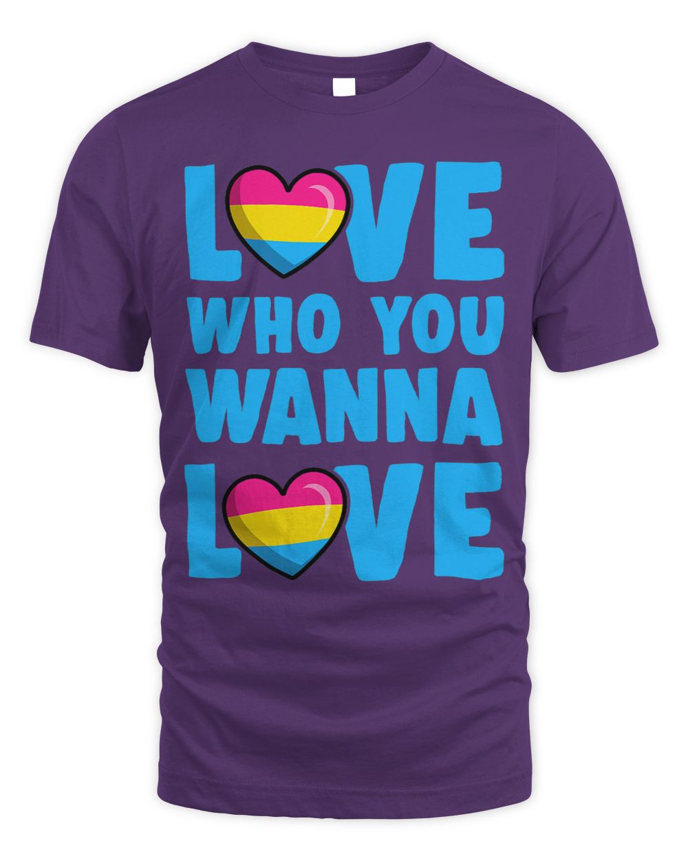 Love Who You Wanna Love Cute Trendy Pansexual Pride Style Whispering Desires Shoppe