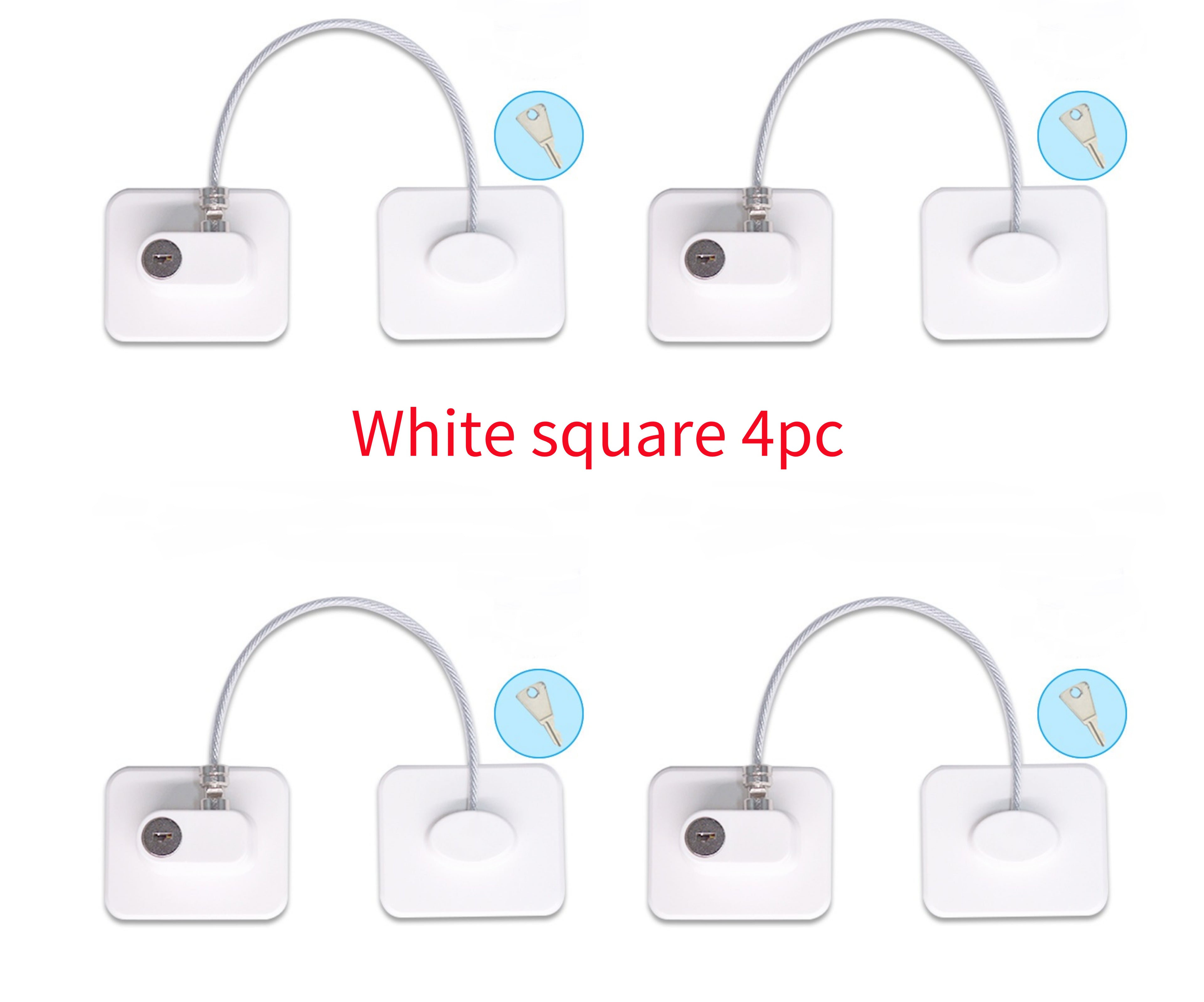 Window Security Chain Lock Window Cable Lock Restrictor Multifunctional Window Lock Door Security Guard for Baby Safety 1Pcs - Whispering Desires Shoppe